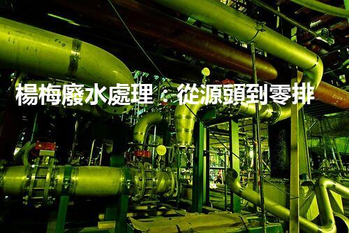 楊梅廢水處理：從源頭到零排放的生態(tài)革命？